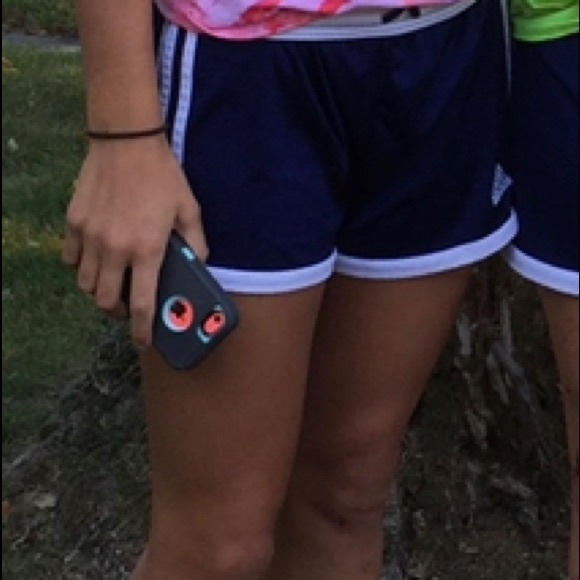 Navy adidas shorts - Picture 6 of 6